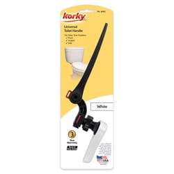 Korky Toilet Handle White For Universal