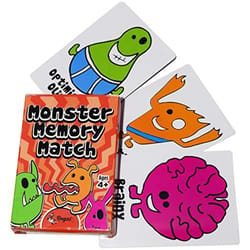 Regal Classic Monster Memory Match Children Card Game Multicolored