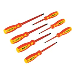 Performance Tool Phillips/Slotted Electrical Screwdriver Set 7 pc