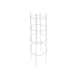 Glamos Wire 54 in. H X 18 in. W X 18 in. D Silver Steel Plant Support