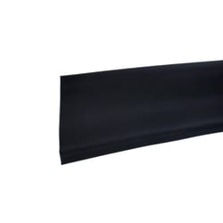 M-D Building Products 4 in. H X 0.08 in. W X 48 in. L Self-Stick Black Vinyl Wall Base