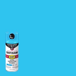 Rust-Oleum Stops Rust 5-in-1 Indoor/Outdoor Gloss Blue Oil-Based Oil Modified Alkyd Protective Ename