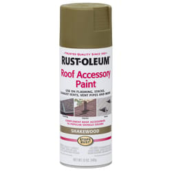 Rust-Oleum Roof Accessory Flat/Matte Shakewood Spray Paint 12 oz