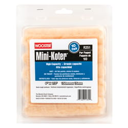 Wooster Mini-Koter Fabric 6 in. W X 1/2 in. S Mini Paint Roller Cover 10 pk