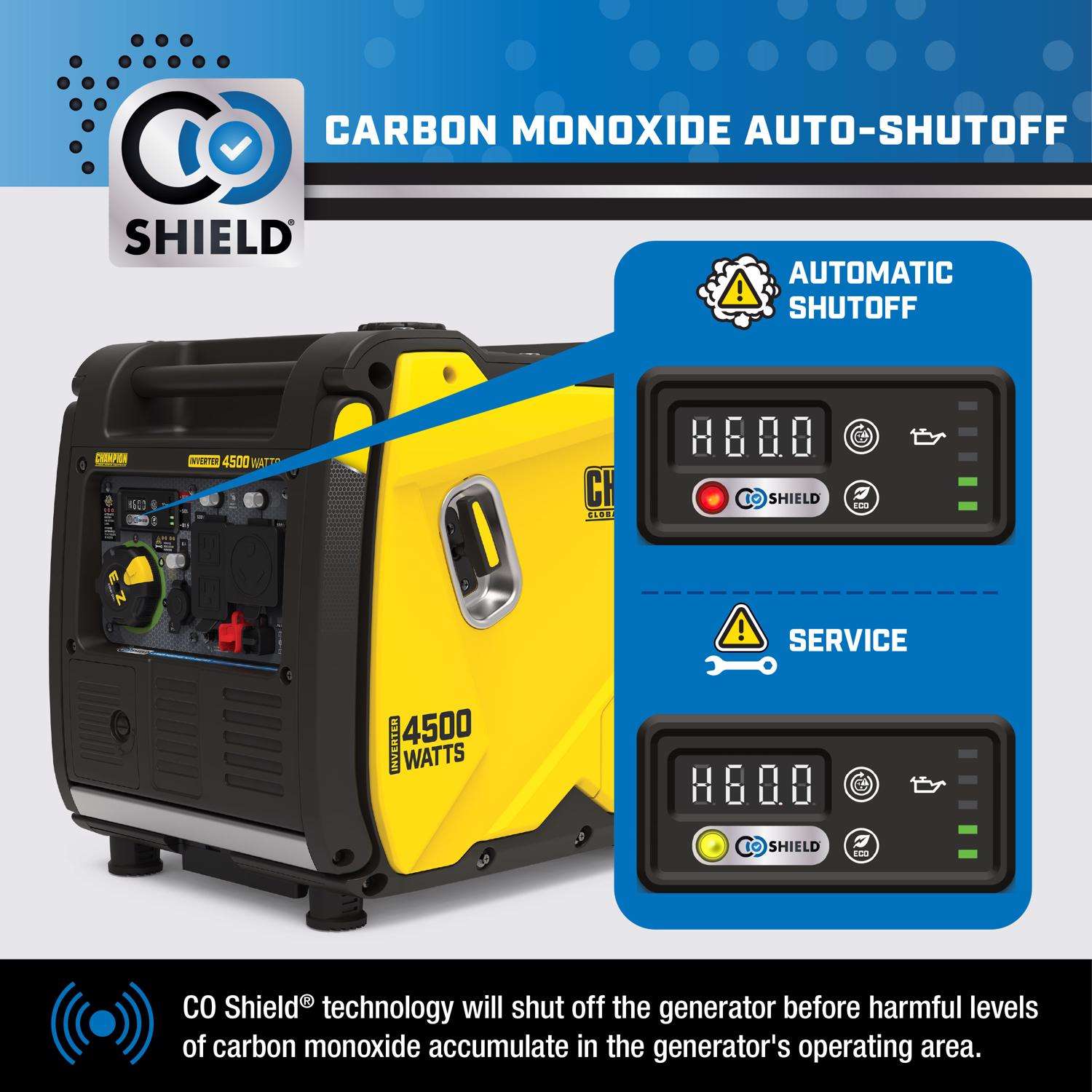 Champion 120 V Gas Portable Inverter Generator 3500 W Mfr