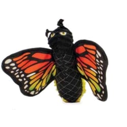 Steel Dog Ruffian Multicolored Plush Flyer Butterfly Dog Toy Large Sizes 1 pk