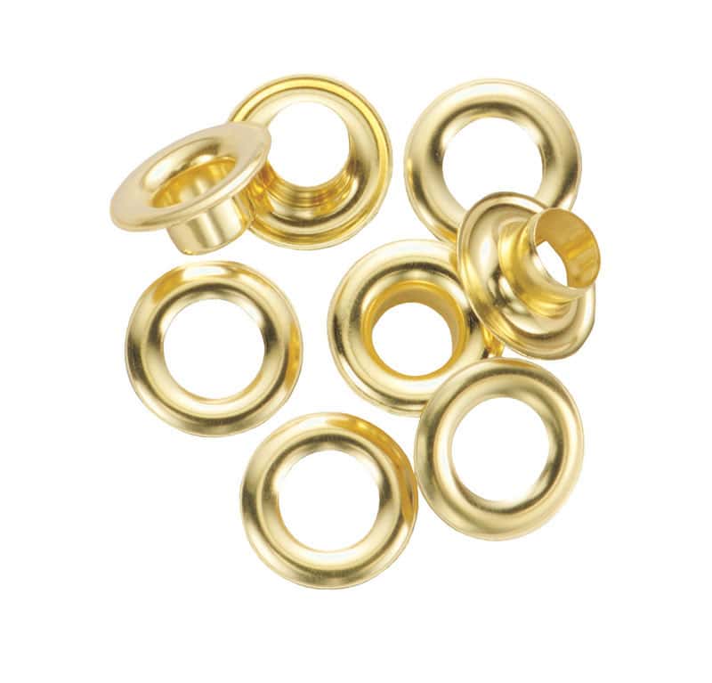 General 3/8 in. D Brass Grommet 24 pk Ace Hardware