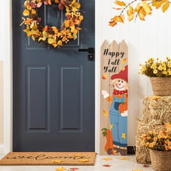 Glitzhome 42 in. Scarecrow Porch Signs