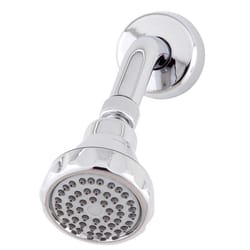 Whedon Blaster Chrome Plastic 1 settings Showerhead 2.5 gpm