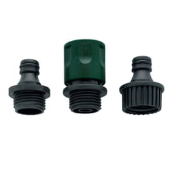 Orbit 3/4 in. Plastic Threaded Quick Connector Faucet Set