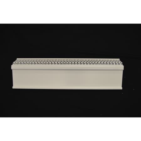 Plastx The Better Baseboard Cover 3 in. H X 2 ft. W 1-Way White ABS Plastic  Baseboard Heater Cover - Ace Hardware