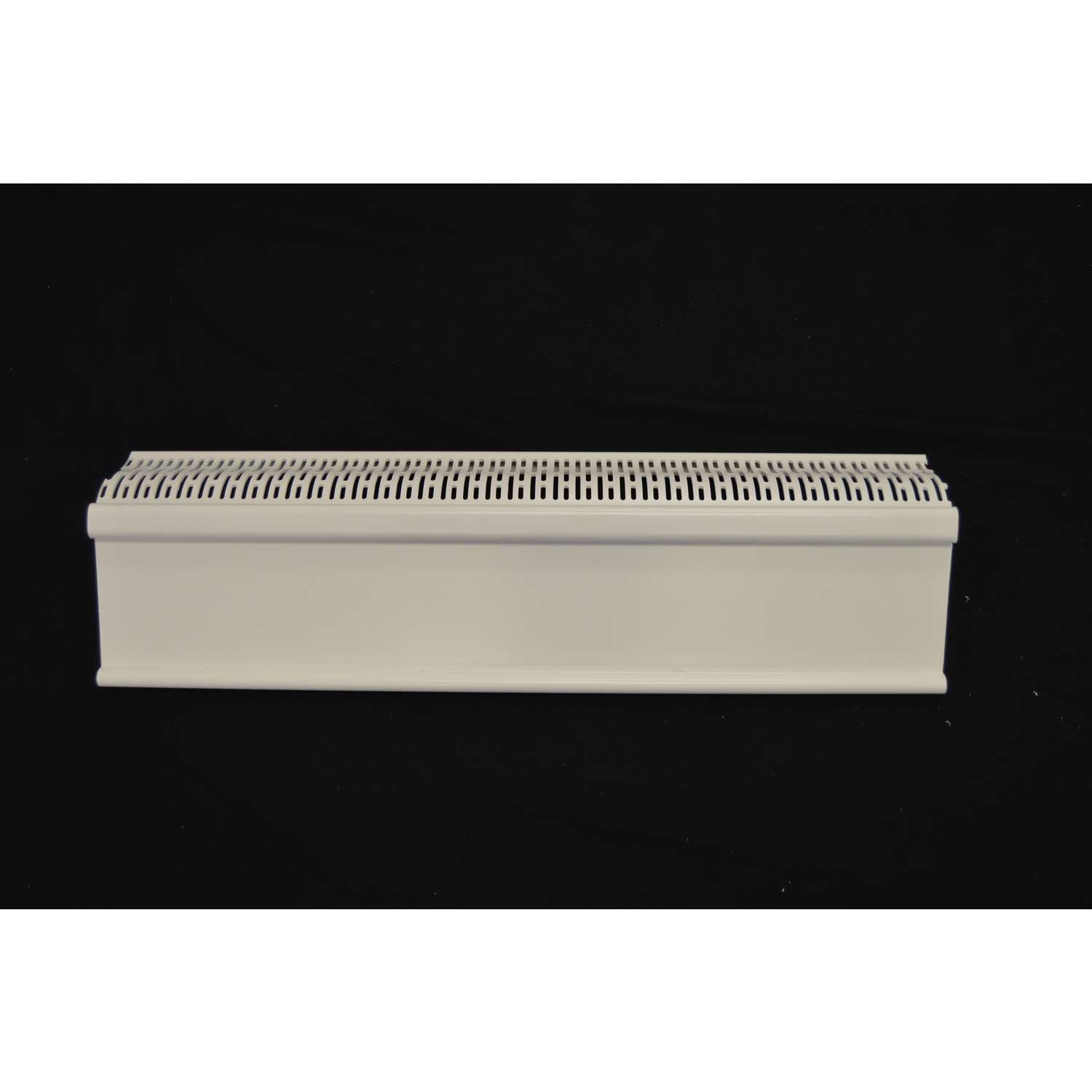 Plastx The Better Baseboard Cover 3 in. H X 2 ft. W 1Way White ABS