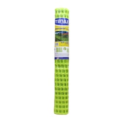 Tenax Kryptonight 4 ft. H X 50 ft. L Polyethylene Safety Fence Yellow