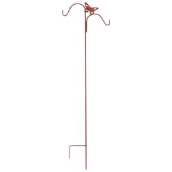 Panacea Brown Steel 84 in. H Double Crook with Butterfly Plant Hook 1 pk