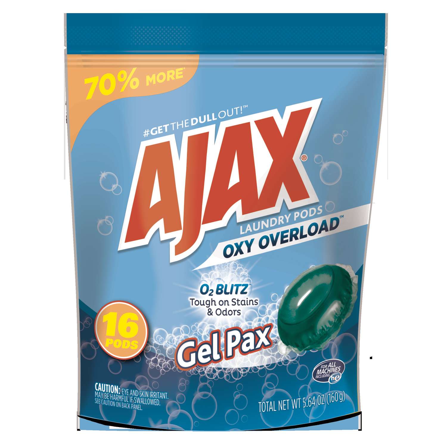 Ajax Fresh Linen Scent Laundry  Detergent Pod 14 1 oz 