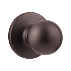 Kwikset Polo Knob Venetian Bronze Passage Knob 1-3/4 in.