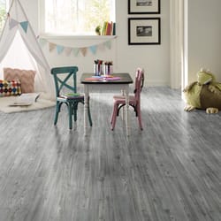 Shaw Floors Boxwood 7 in. W X 48 in. L Refreshed Pine Gray Vinyl Plank Flooring 18.91 sq ft