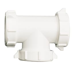 Plumb Pak 1-1/2 in. D Plastic 3-Way Coupling Tee