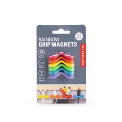 Kikkerland Rainbow TPE Grip Magnets