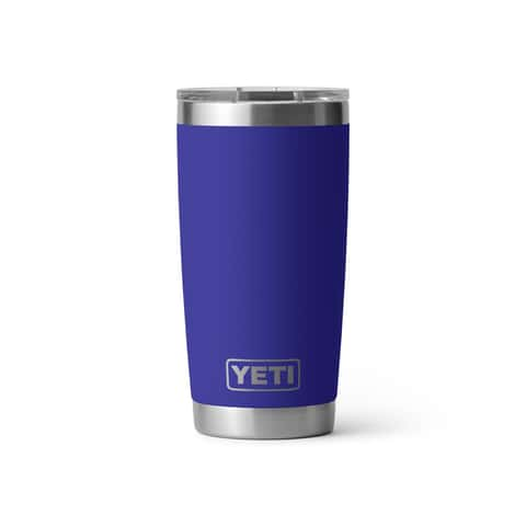 YETI Rambler 20-fl oz Stainless Steel Tumbler with MagSlider Lid, White at