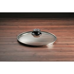 Swiss Diamond Glass/Stainless Steel Lid 9.5 in. Clear