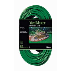 Woods Yard Master Outdoor 80 ft. L Green Extension Cord 16/3