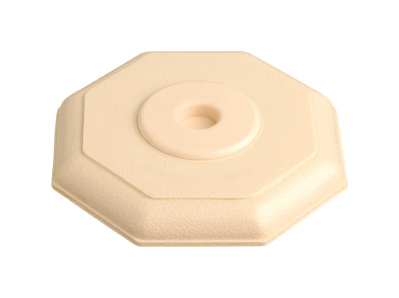 Ace 5 in. L Rubber Almond Wall Door Stop Mounts to wall - 01-3028-513 - Hardware  sku 01-3028-513