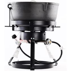 King Kooker 60000 BTU Cast Iron Jambalaya Cooker Kit 10 gal