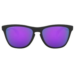 Oakley Frogskins Unisex Black Frame Purple Lens Sunglasses