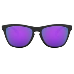 Oakley Frogskins Unisex Black Frame Purple Lens Sunglasses