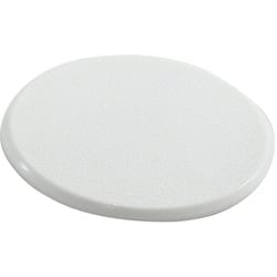 Shepherd Hardware 3.25 in. W X 3.25 in. L Rubber Matte White Wall Protector Mounts to wall