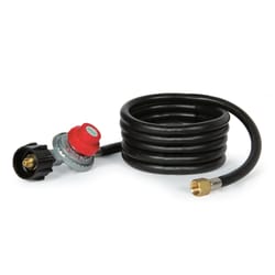 Camco Campfire 8 ft. L Brass/Plastic Hose Assembly And Regulator