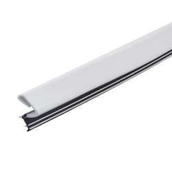 M-D Building Products PLATINUM White Rubber Kerf Molding For Doors 81 in. L X 0.63 in.