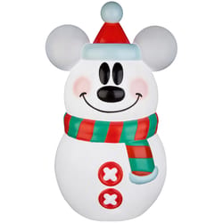 Disney Incandescent Clear 24 in. Mickey Mouse Snowman Blow Mold