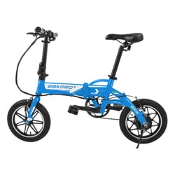 Swagtron EB-5 Pro Plus Unisex 14 in. D Electric Folding Bicycle Blue