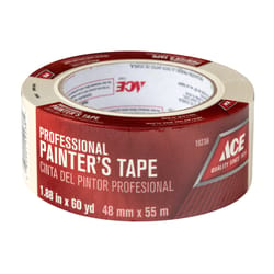 Ace 1.88 in. W X 60 yd L Beige Medium Strength Painter's Tape 1 pk