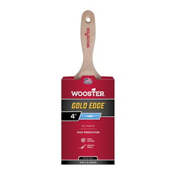 Wooster Gold Edge 4 in. Straight Paint Brush