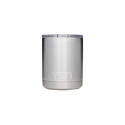 YETI Rambler 10 oz Lowball Stainless Steel BPA Free Tumbler with MagSlider Lid