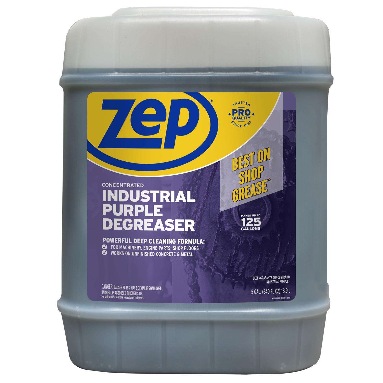 Zep Mild Scent Heavy Duty Degreaser 5 gal Liquid Ace Hardware