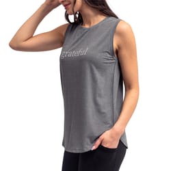 Fitkicks S Sleeveless Women's Gray Tank Top