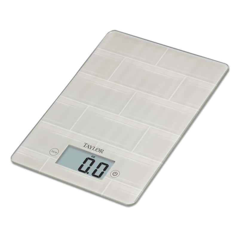 Taylor 500 lb Digital Bathroom Scale Gray - Ace Hardware