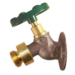 Arrowhead 1/2 in. FIP X 3/4 in. MHT Anti-Siphon Brass Sillcock