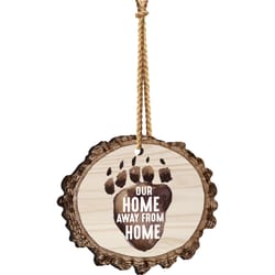 P Graham Dunn 6.25 in. H X 6 in. L Multicolored Wood Barky Sign