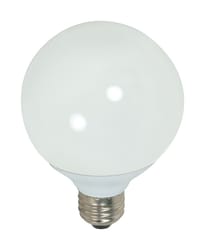 Satco 15 watts G25 Globe Incandescent Bulb E26 (Medium) Warm White 1 pk