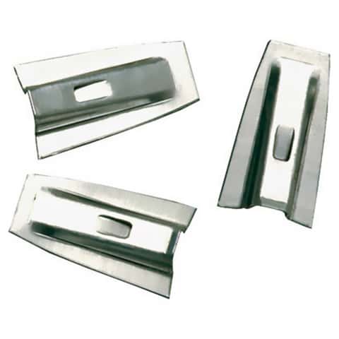 Allway 9.5 in. L X 1 in. W Aluminum Gray Siding Wedge 100 pk Allway 9.5 in. L X 1 in. W Aluminum Gray Siding Wedge 100 pk