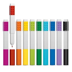 LEGO Assorted Fine Tip Markers 10 pk