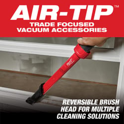 Milwaukee AIR-TIP 1-1/4 in. - 2-1/2 in. Shop Wet/Dry Vac 3 in 1 Crevice Tool 1 pc