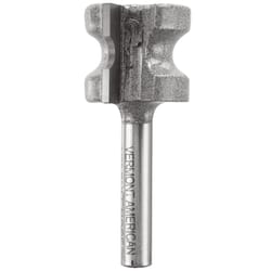 Vermont American 7/8 in. D X 1/8 in. X 1-1/2 in. L Carbide Tipped Bull Nose Router Bit
