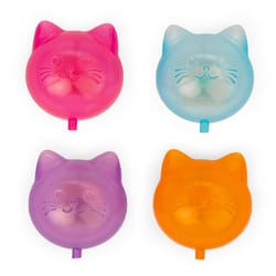 Kikkerland Multicolored Polyethylene Reusable Cat Ice Cubes