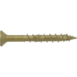 HILLMAN Power Pro No. 8 Ga. X 1-1/2 in. L Star Flat Head Coarse Multi-Material Screws